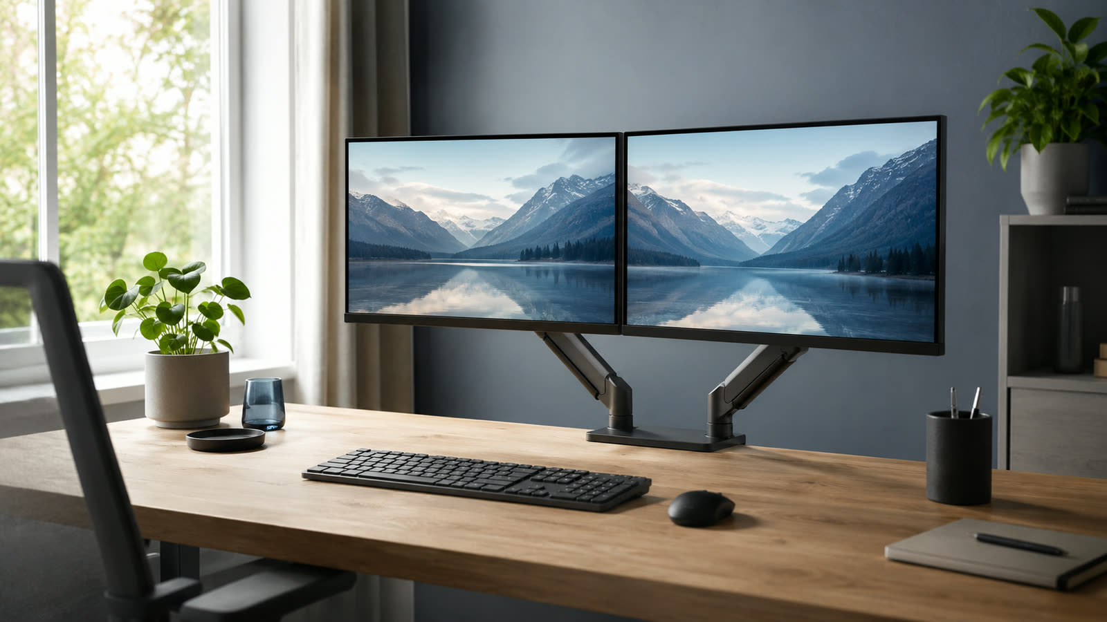 Beste dubbele monitor arm: onze keuze