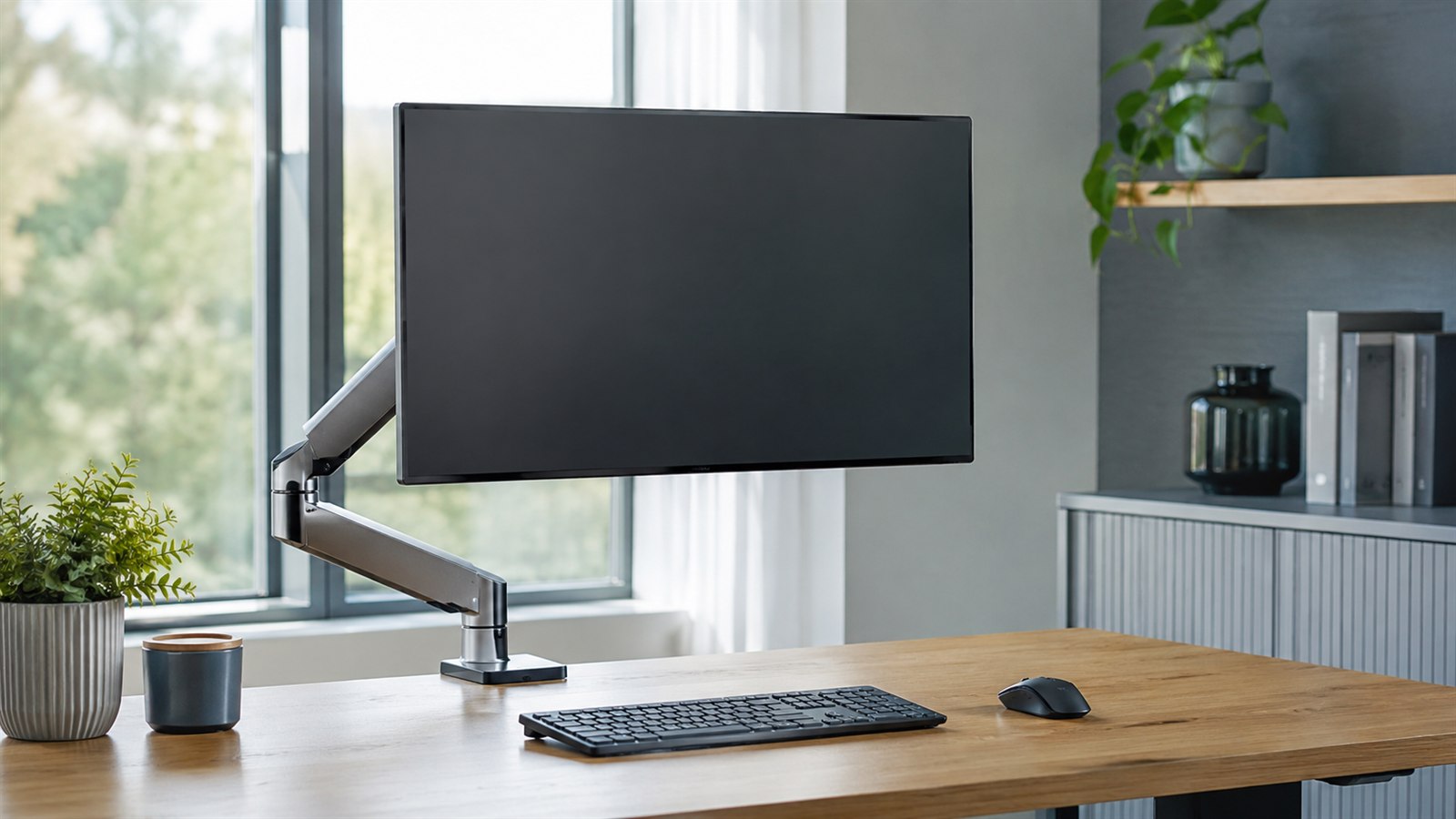 Hoe hoog moet je monitor staan? Scherm op ooghoogte