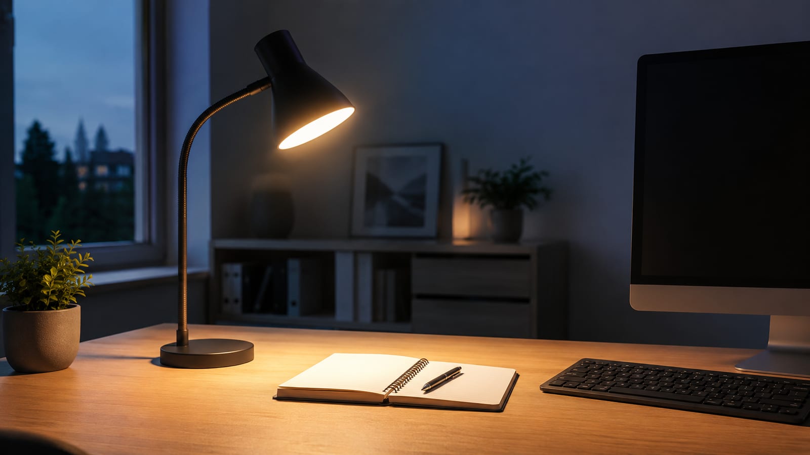 Hoeveel lumen heeft een bureaulamp nodig?
