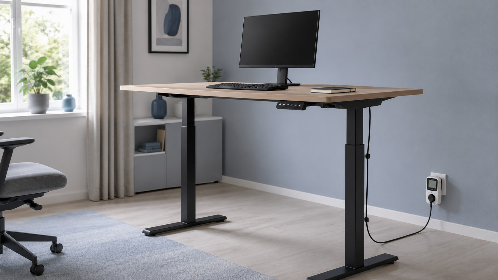Hoeveel watt verbruikt een zit-sta bureau echt?