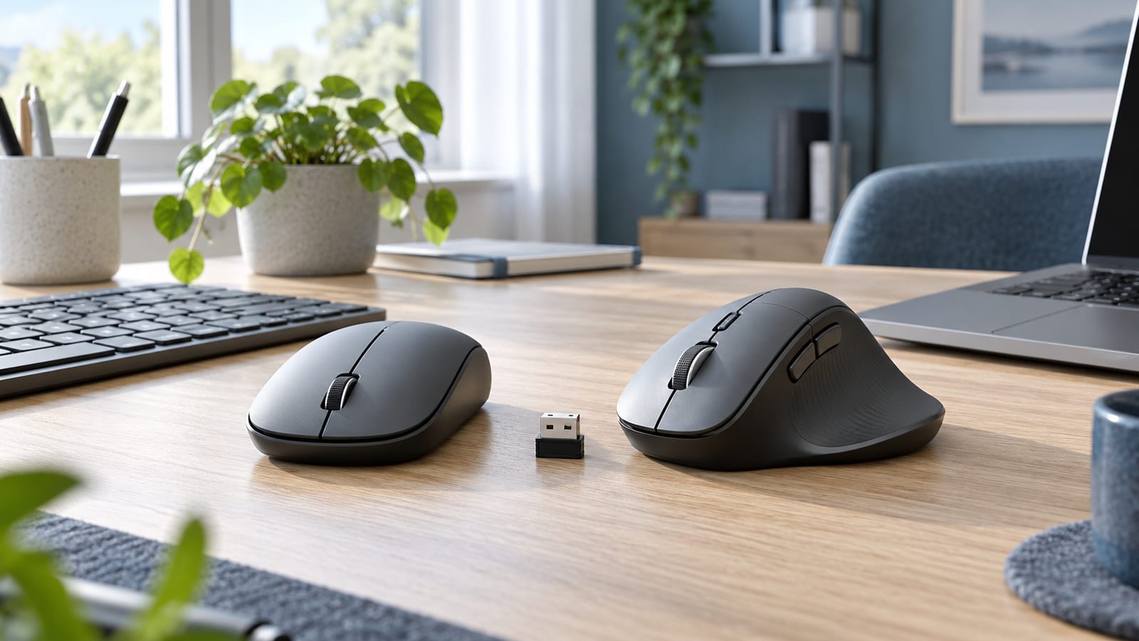 Logitech M650 of M705: hand, klik en ontvanger