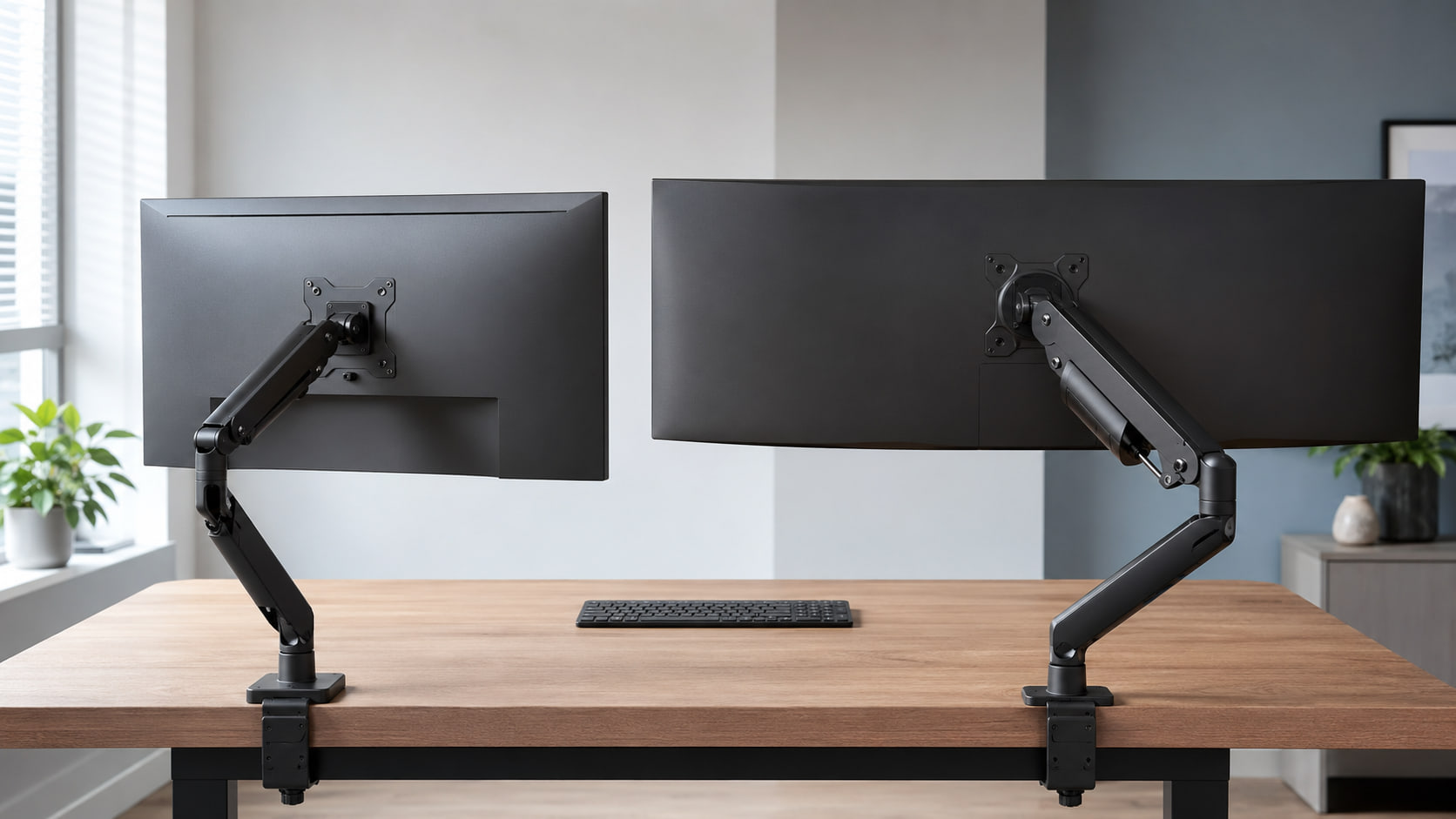 Welk schermgewicht kan een monitorarm aan? VESA en kg