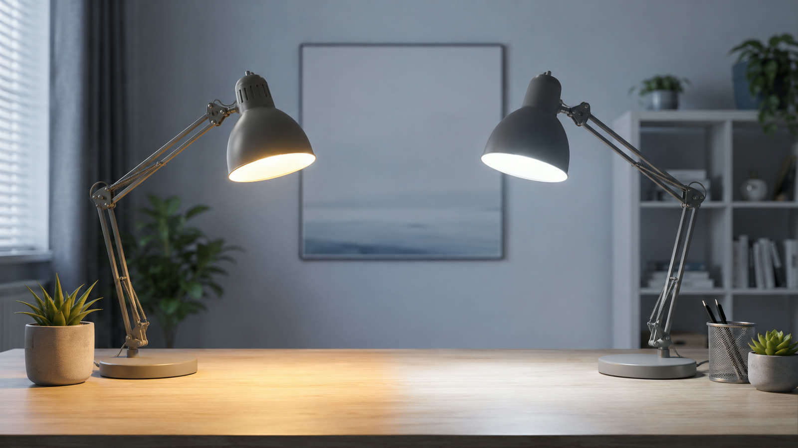 Welke lichtkleur is fijn om te werken?