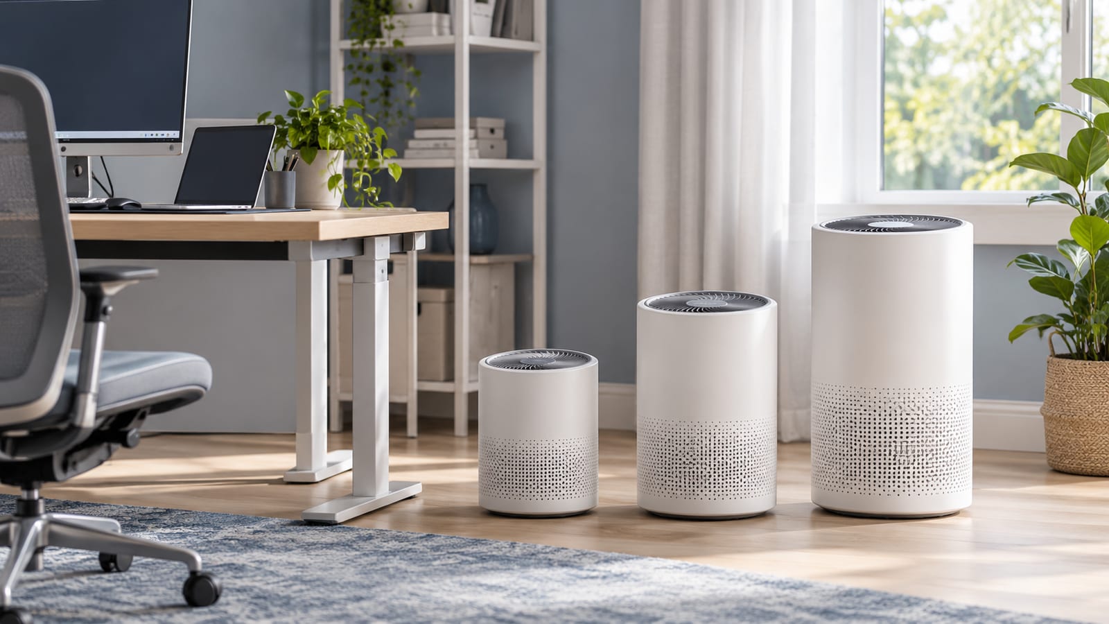 Welke Philips luchtreiniger past bij je werkkamer?