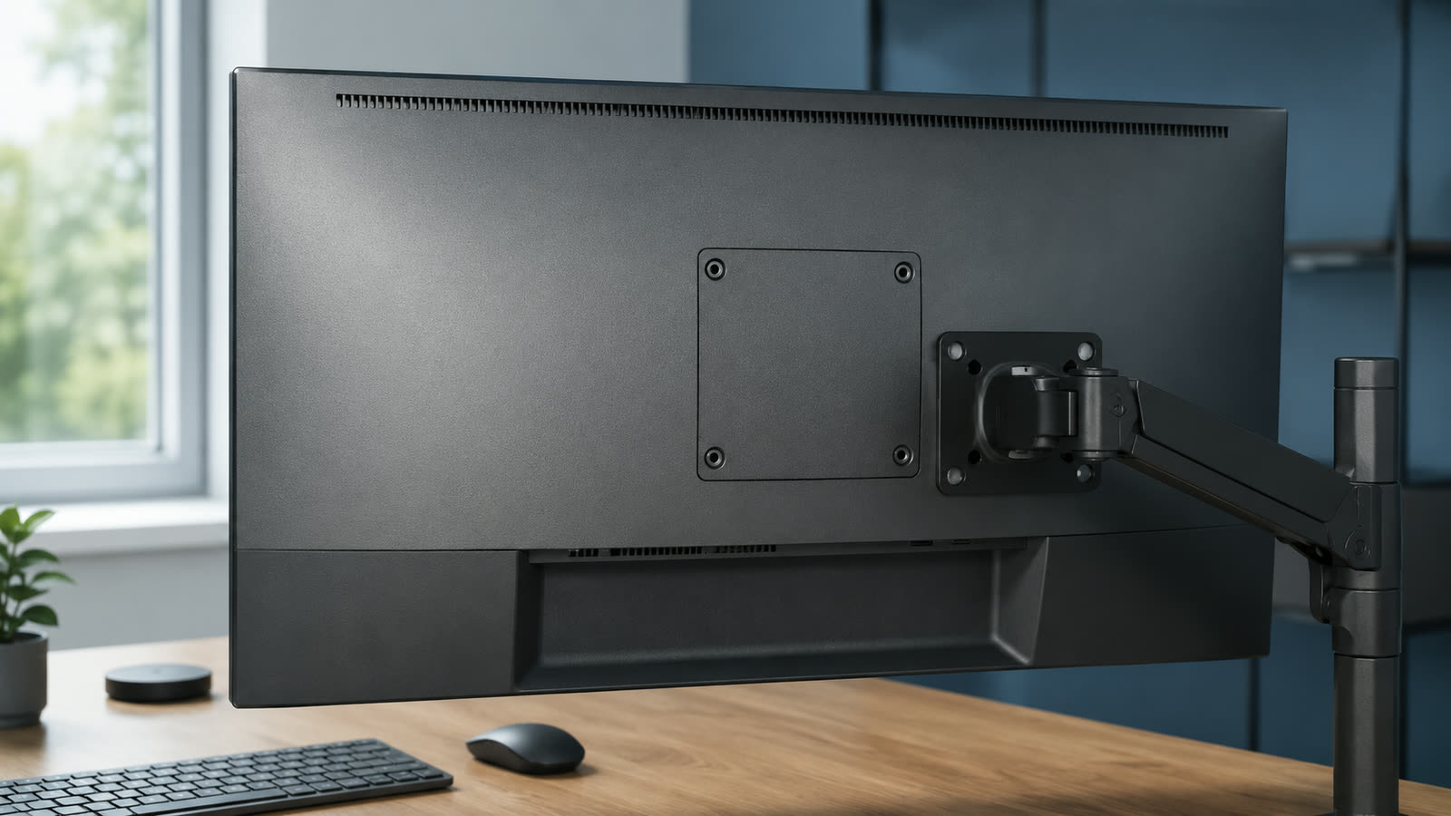 Welke VESA-maat heeft mijn monitor?