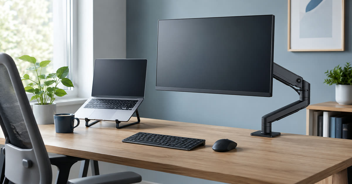 Monitorarmen en laptopstandaards