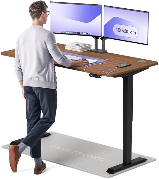 Desktronic HomePro review: zakt tot 63,5 cm met blad