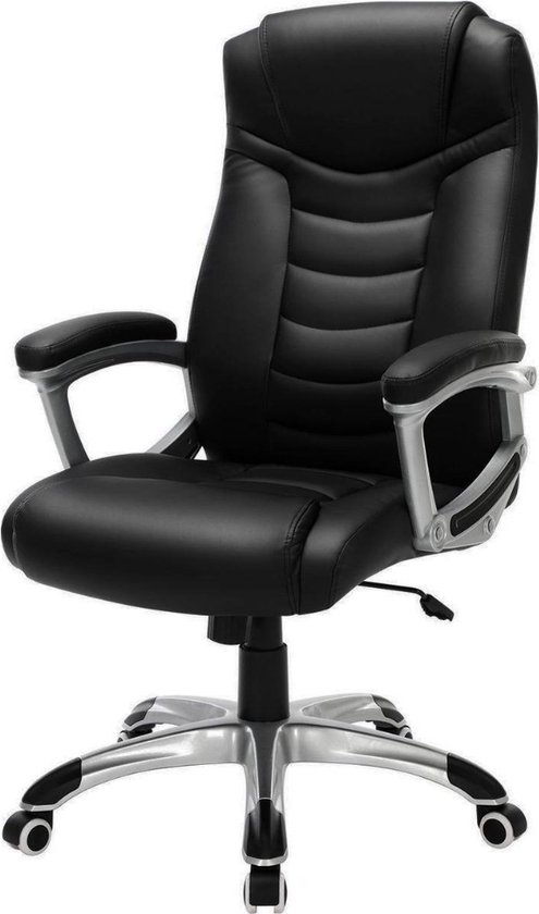 ACAZA Ergonomische Bureaustoel zwart