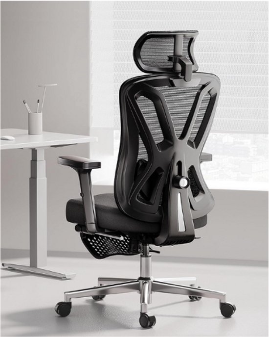 Hbada P5 Ergonomische Bureaustoel met voetensteun