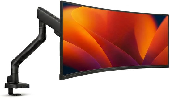 Alberenz Single Monitor Arm 2026 (met USB-C & USB-A)
