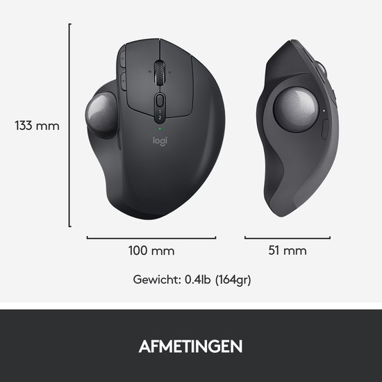 Logitech MX Ergo review: de kantelbare trackball