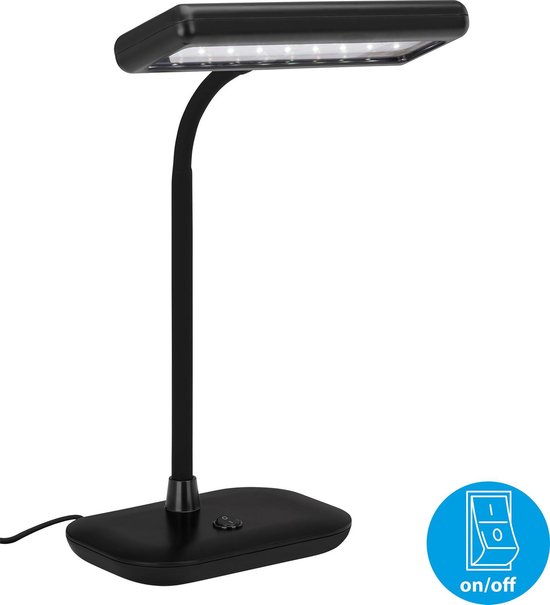 Briloner Daylight LED bureaulamp (zwart)