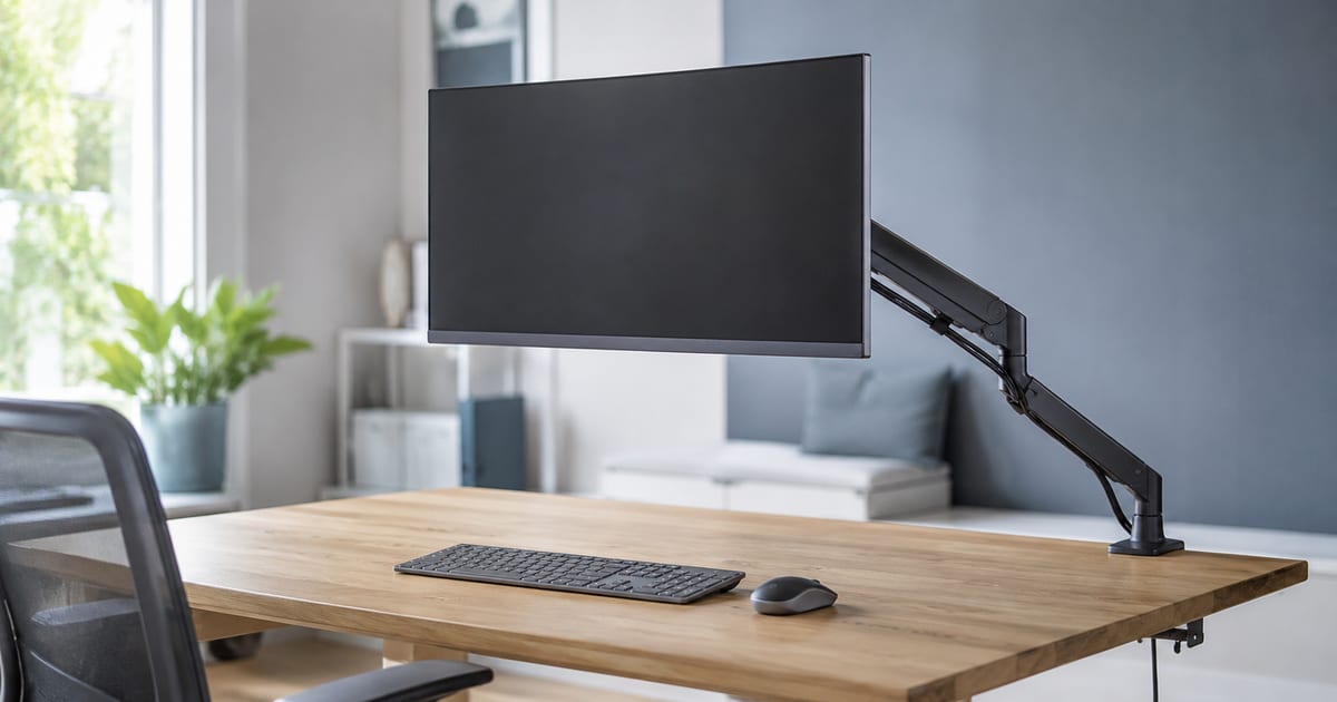 Ruimte besparen op je bureau